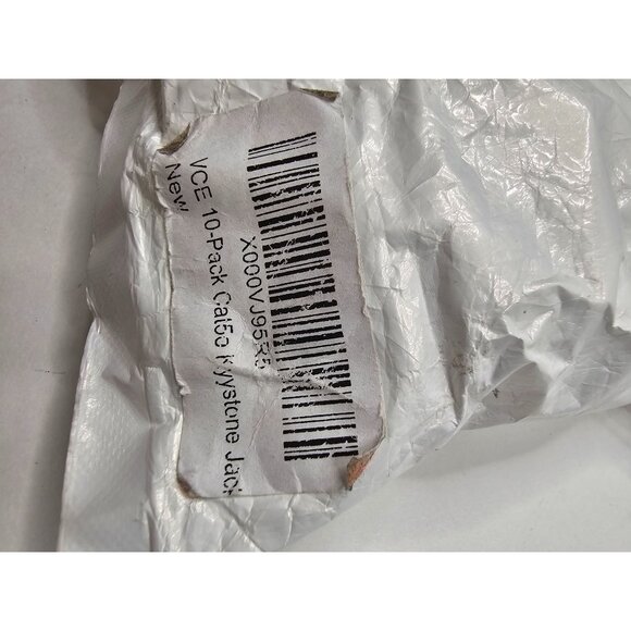 VCE 10-Pack Cat6 Keystone Jacks - Picture 2 of 5